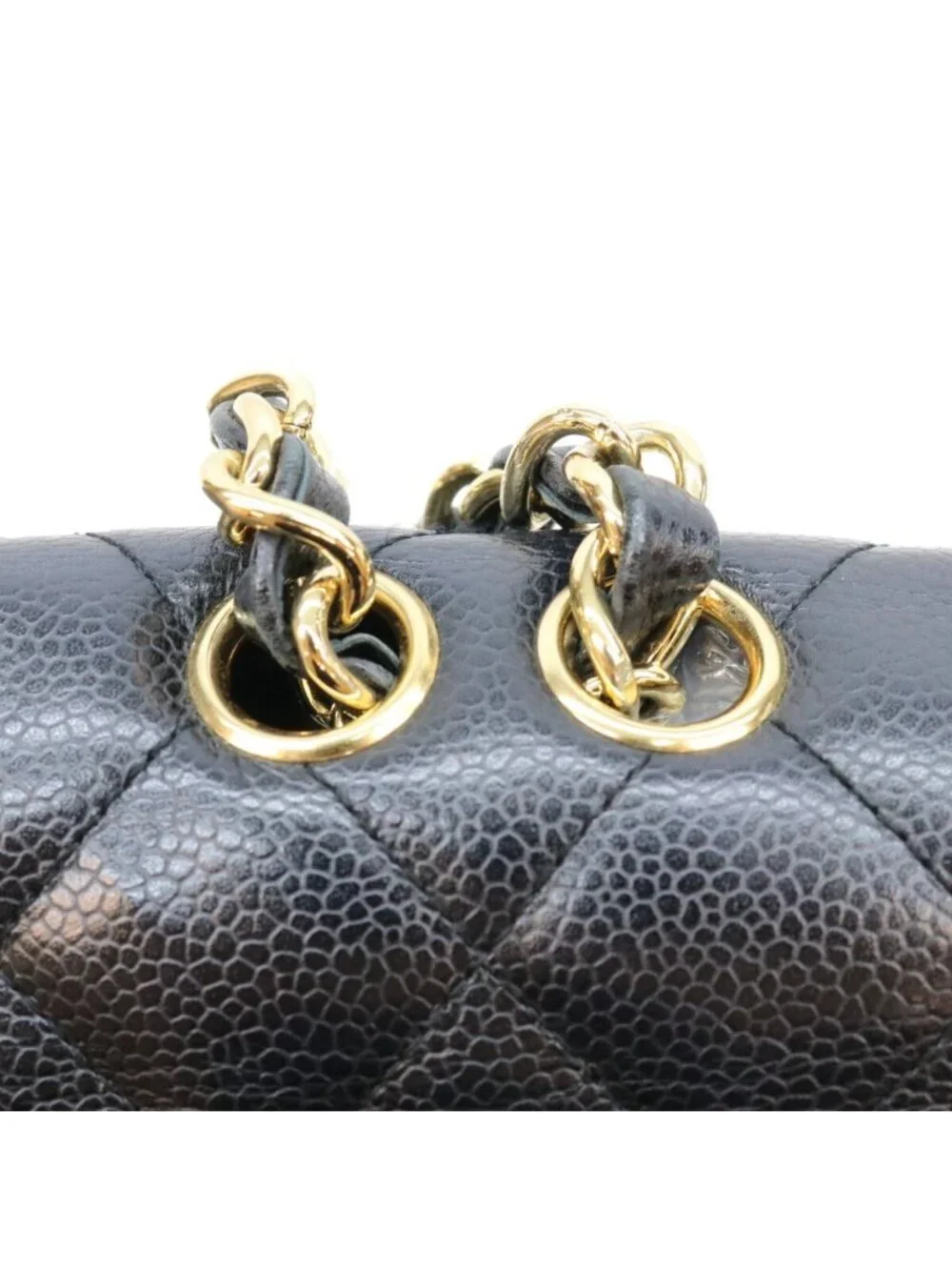 Chanel Black Caviar Single Maxi Quilted 30 Shoulder Bag